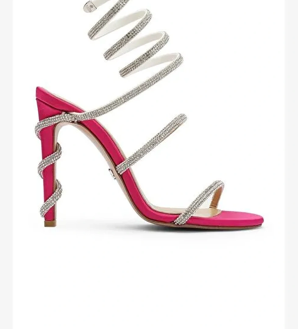 Lillian Saten 10 Cm Topuklu Ayakkabı - Görsel 1