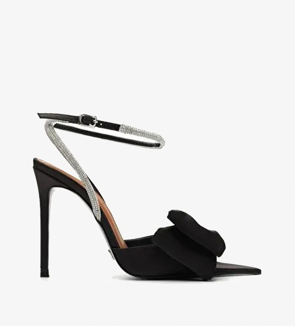 John Saten 10 Cm Topuklu Ayakkabı - Görsel 1