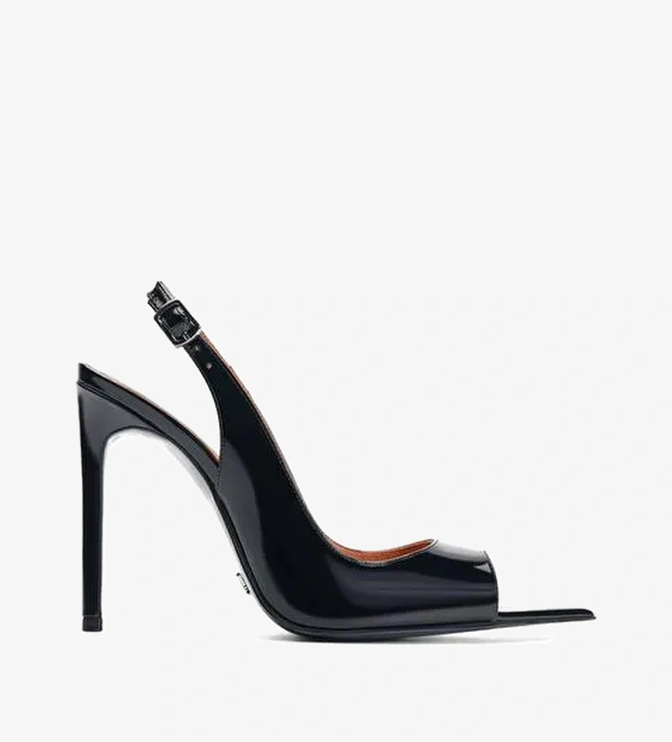 Jayla Rugan 10 Cm Topuklu Ayakkabı - Görsel 1