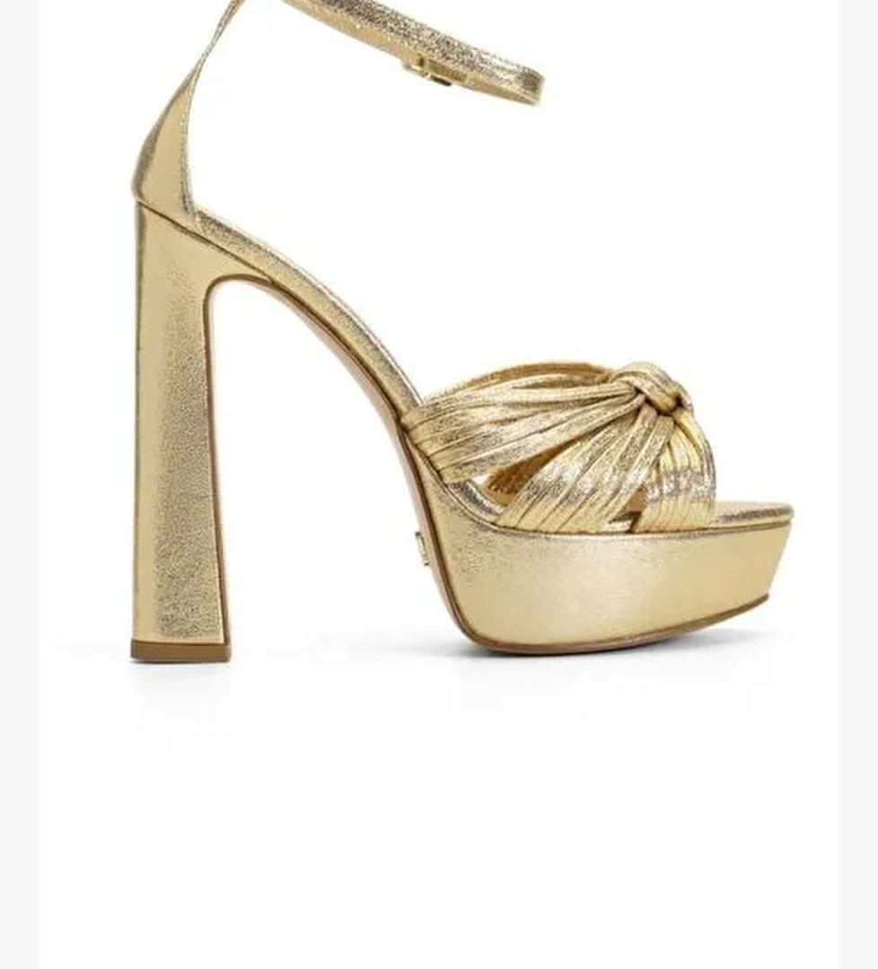 Gwen Biye 14 Cm Platform Topuklu Ayakkabı - Görsel 1