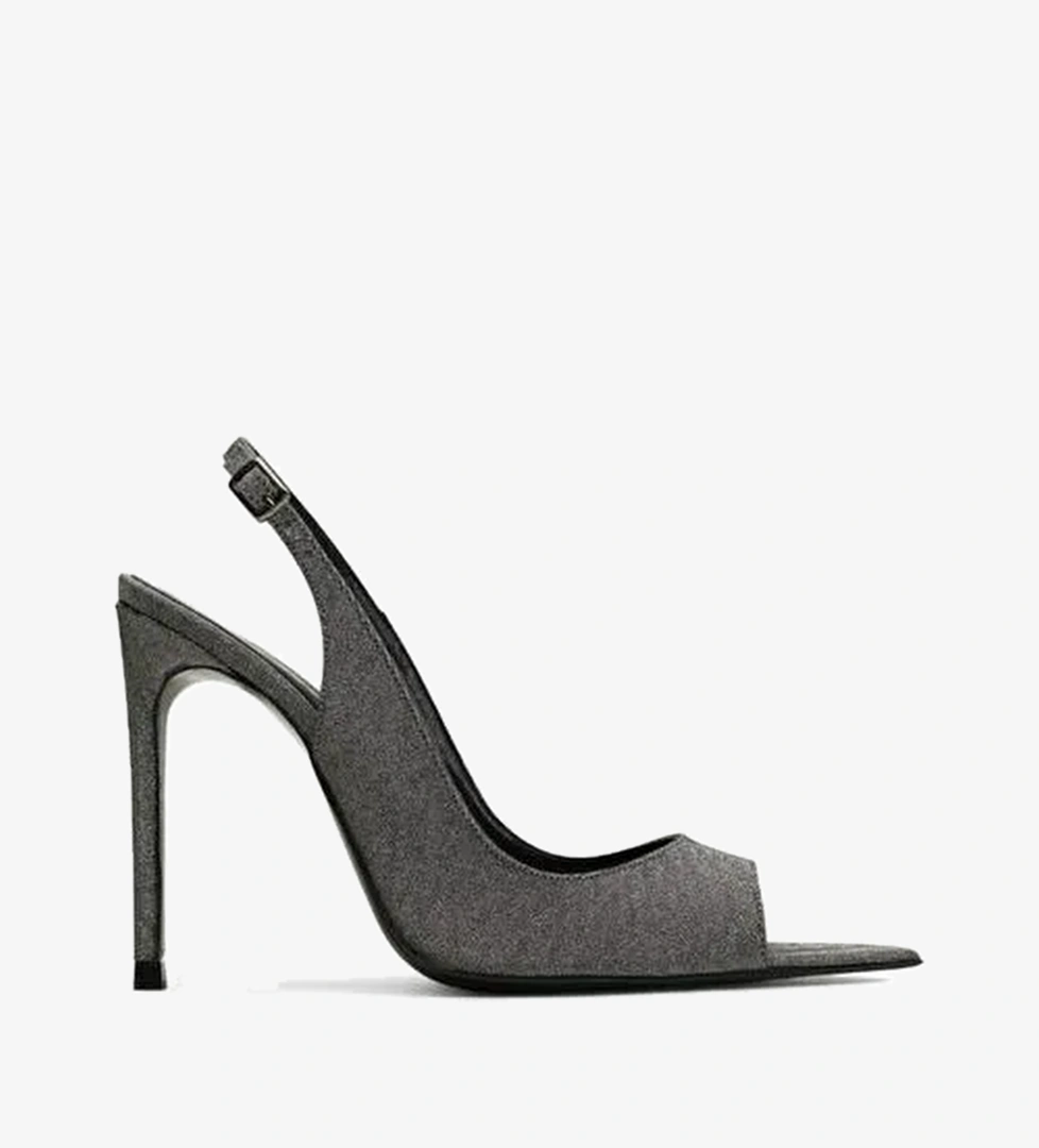 Jayla Simli 10 Cm Topuklu Ayakkabı - Görsel 1