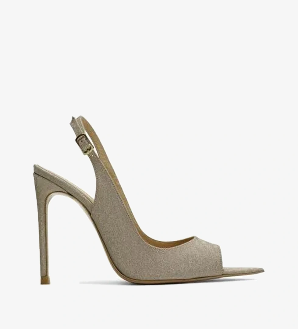 Jayla Simli 10 Cm Topuklu Ayakkabı - Görsel 1