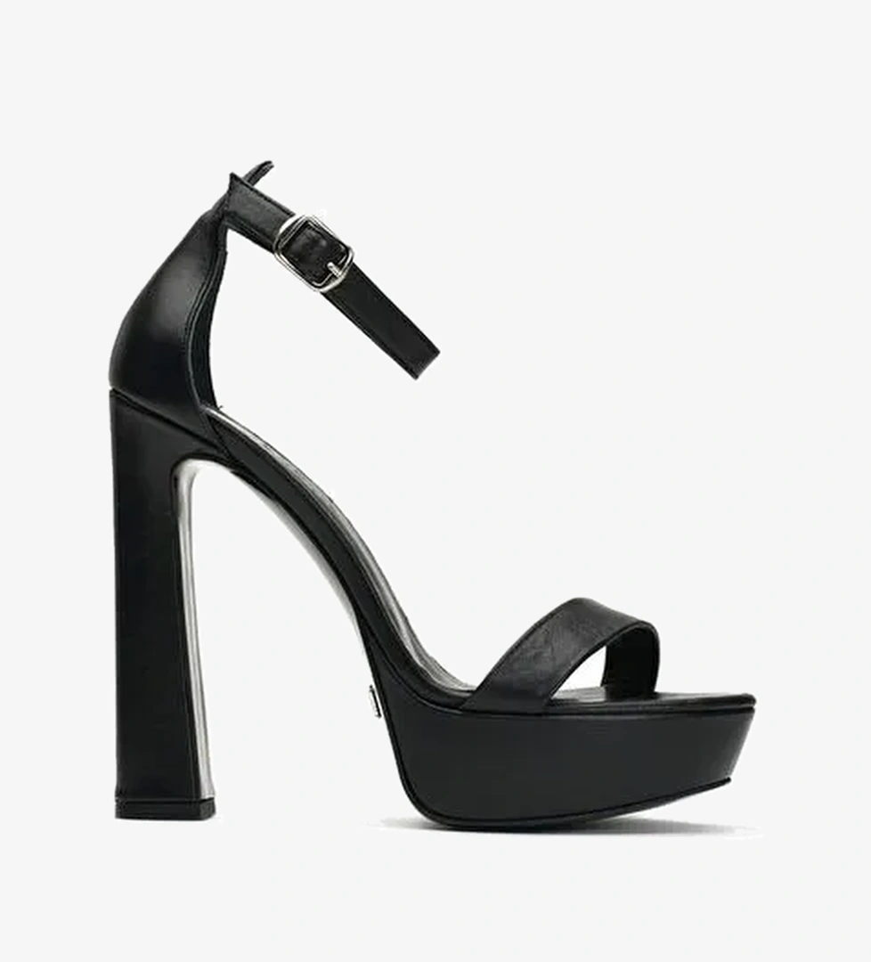 Desıre Deri 14 Cm Platform Topuklu Ayakkabı - Görsel 1