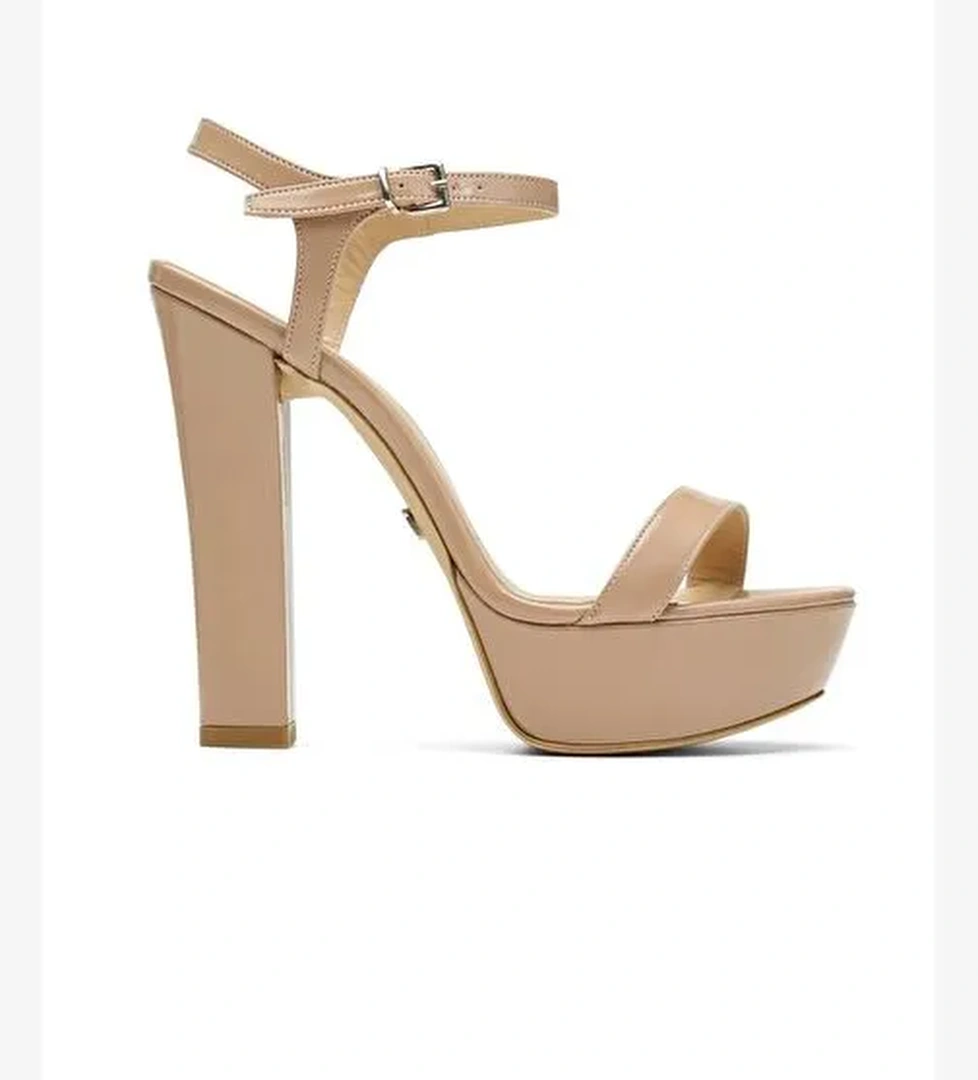 Dasha Rugan 14 Cm Platform Topuklu Ayakkabı - Görsel 1