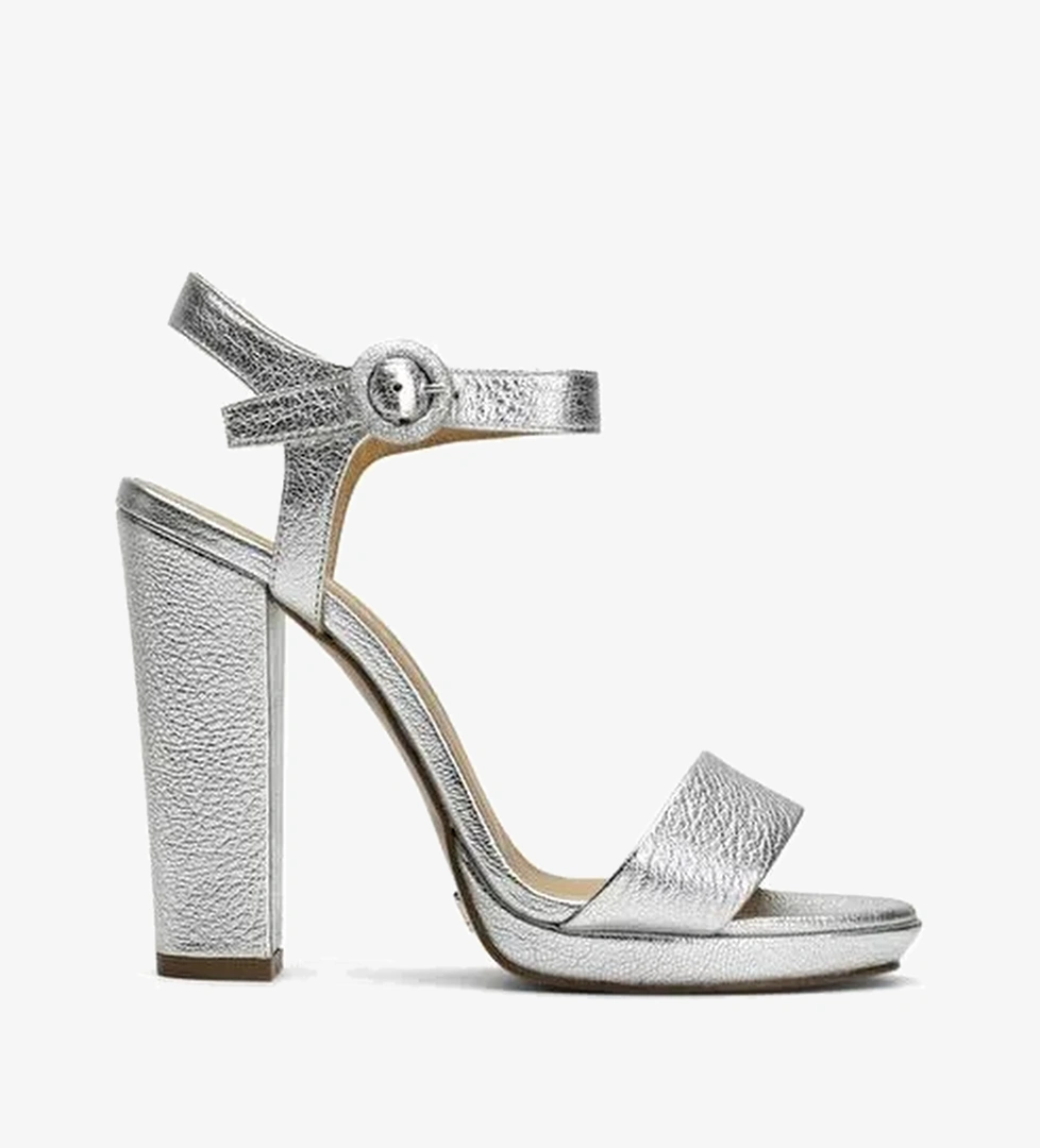 Daff Deri 13 Cm Platform Topuklu Ayakkabı - Görsel 1