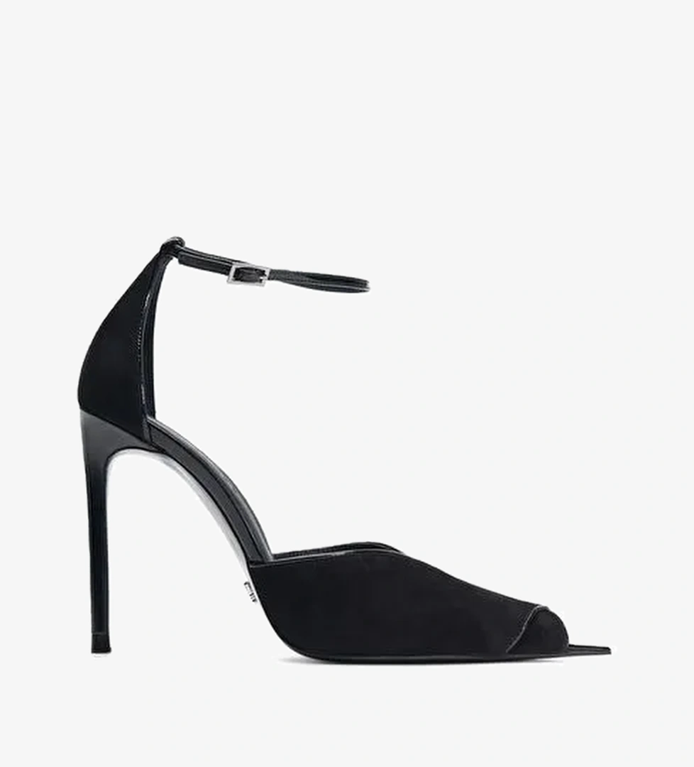 Cordoba Süet 10 Cm Topuklu Ayakkabı - Görsel 1