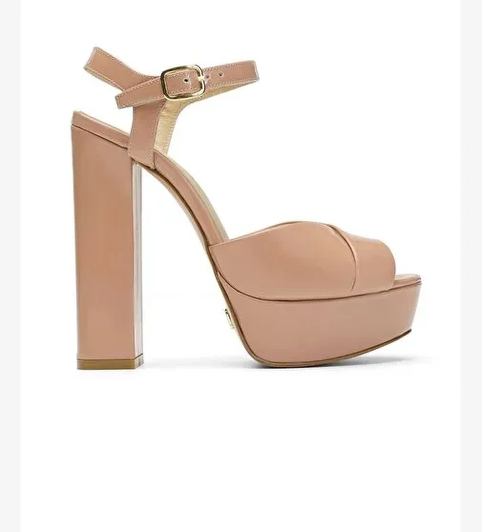 Carla Rugan 14 Cm Platform Topuklu Ayakkabı - Görsel 1