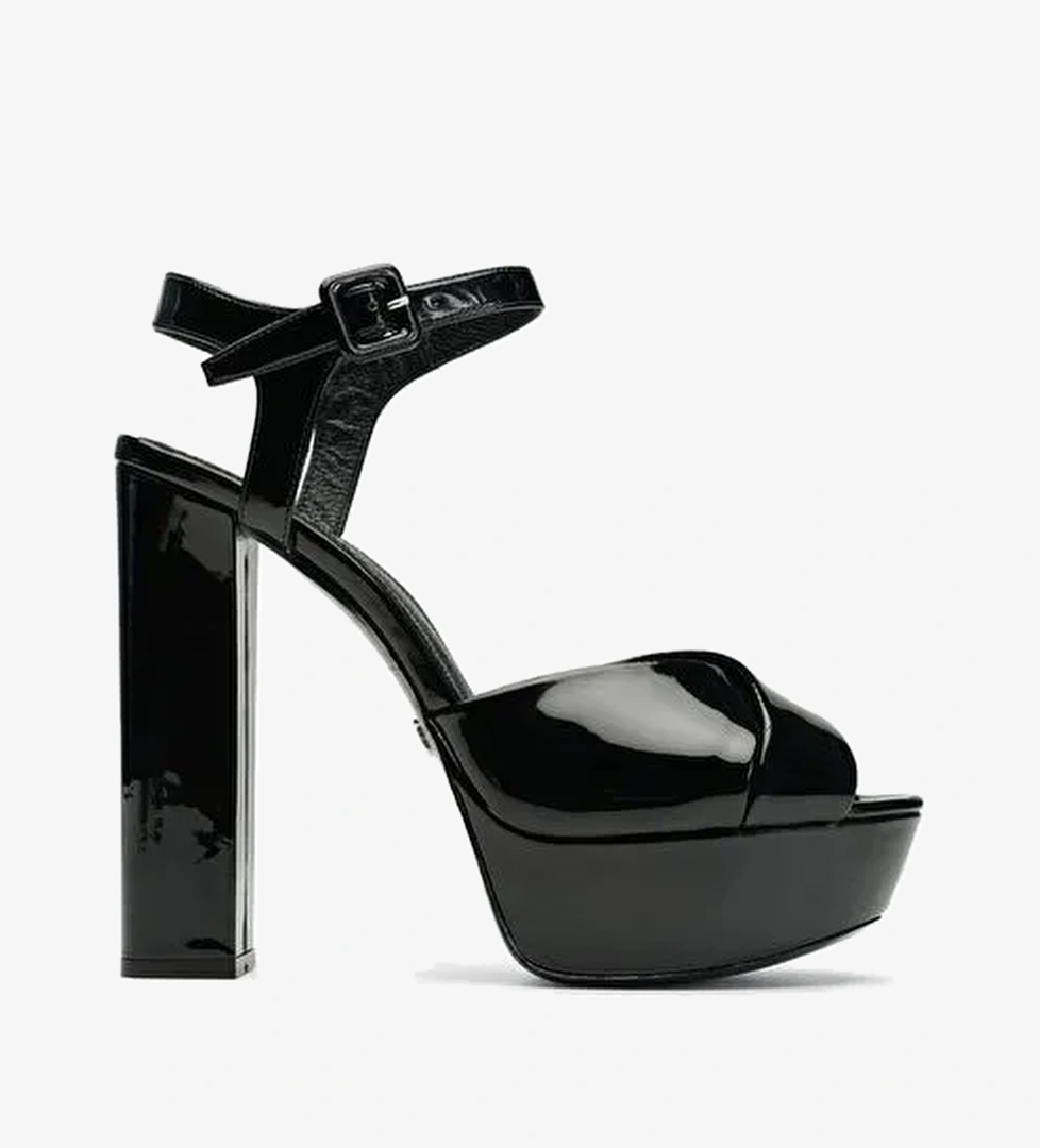 Carla Rugan 14 Cm Platform Topuklu Ayakkabı - Görsel 1