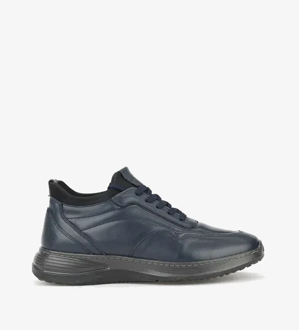 Ziya, Erkek Hakiki Deri Ayakkabı 1531002Z3059 Lacivert - Görsel 1