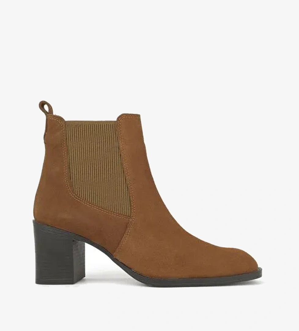 Ziya, Kadın Hakiki Deri Bot 1531020Z9805 Taba - Görsel 1