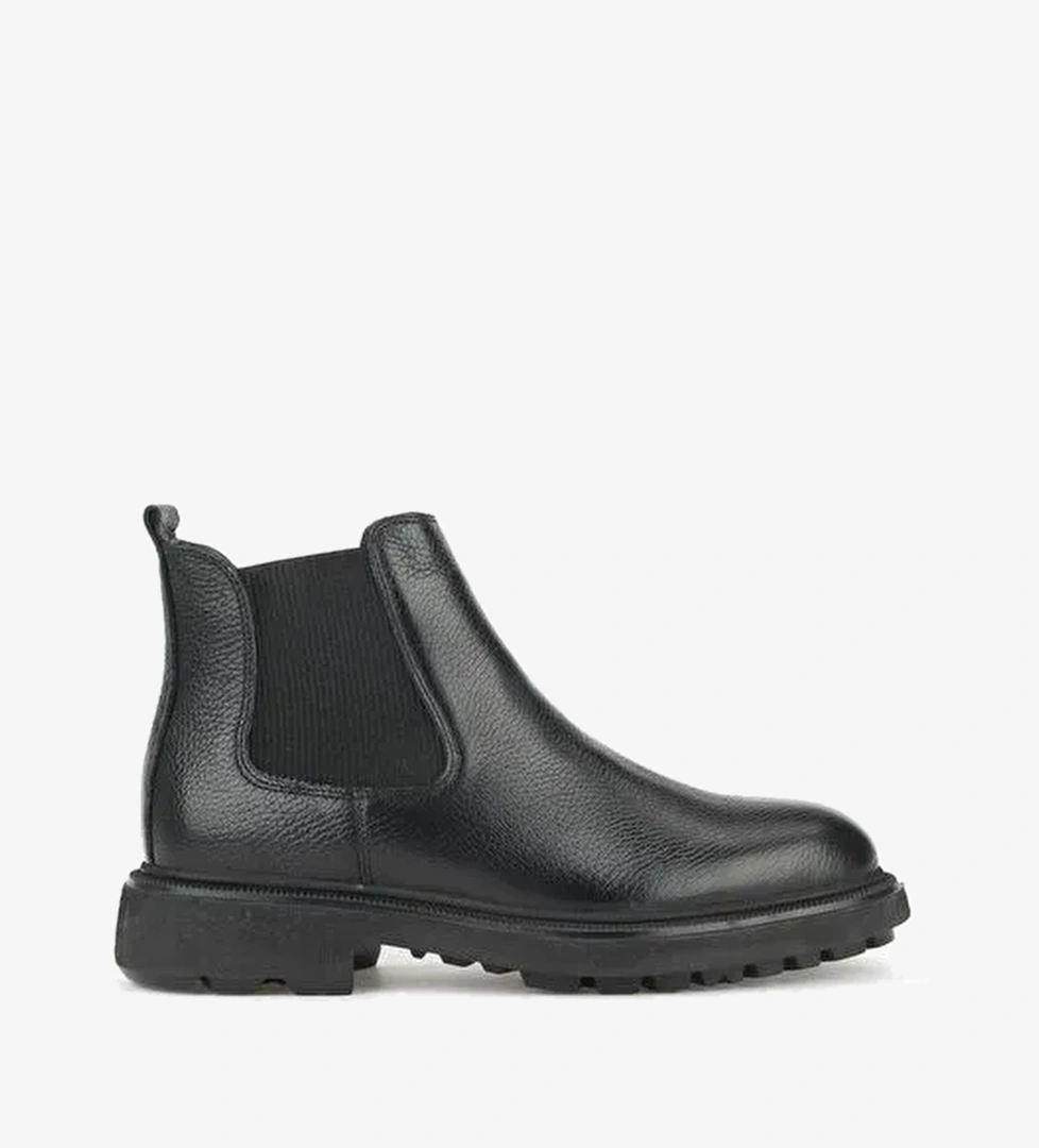 Ziya, Erkek Hakiki Deri Bot 1531007Z8261 Siyah - Görsel 1