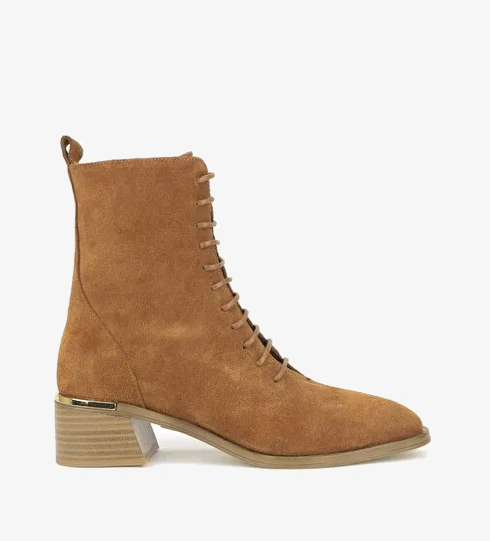 Ziya, Kadın Hakiki Deri Bot 1531050Z26103551K2 Taba - Görsel 1