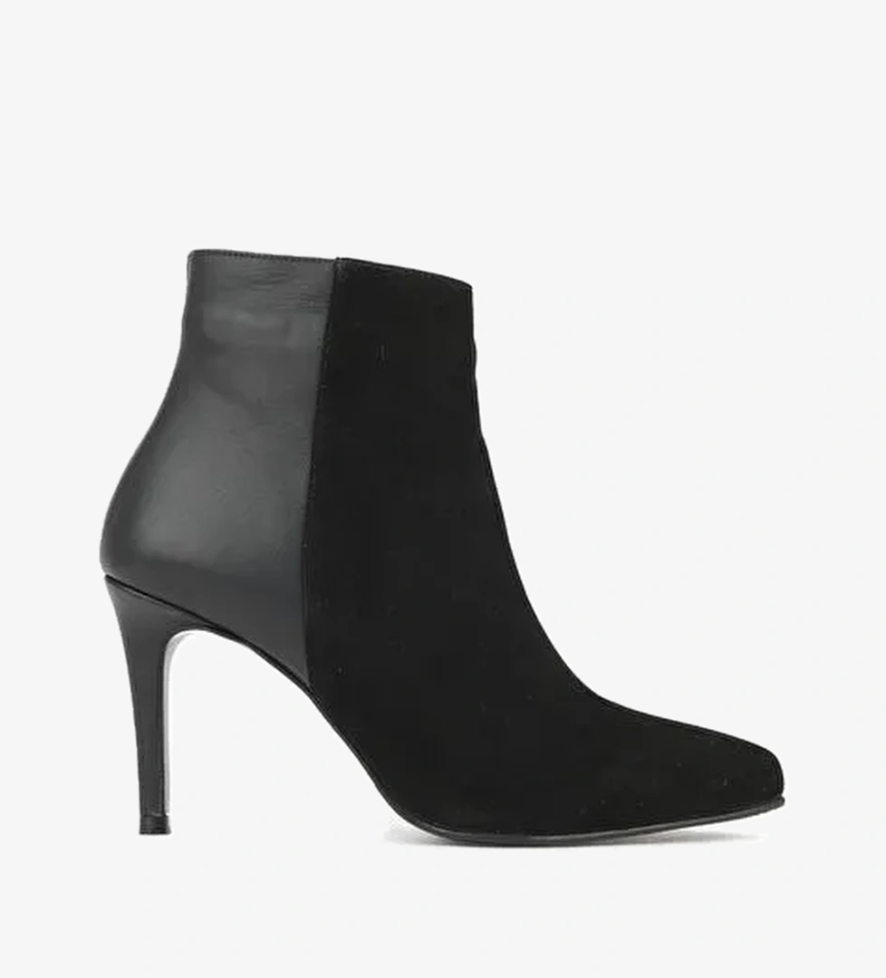 Ziya, Kadın Hakiki Deri Bot 1531030Z25104 Siyah - Görsel 1