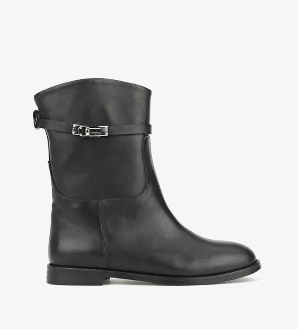 Ziya, Kadın Hakiki Deri Çizme 1531030Z25112 Siyah - Görsel 1