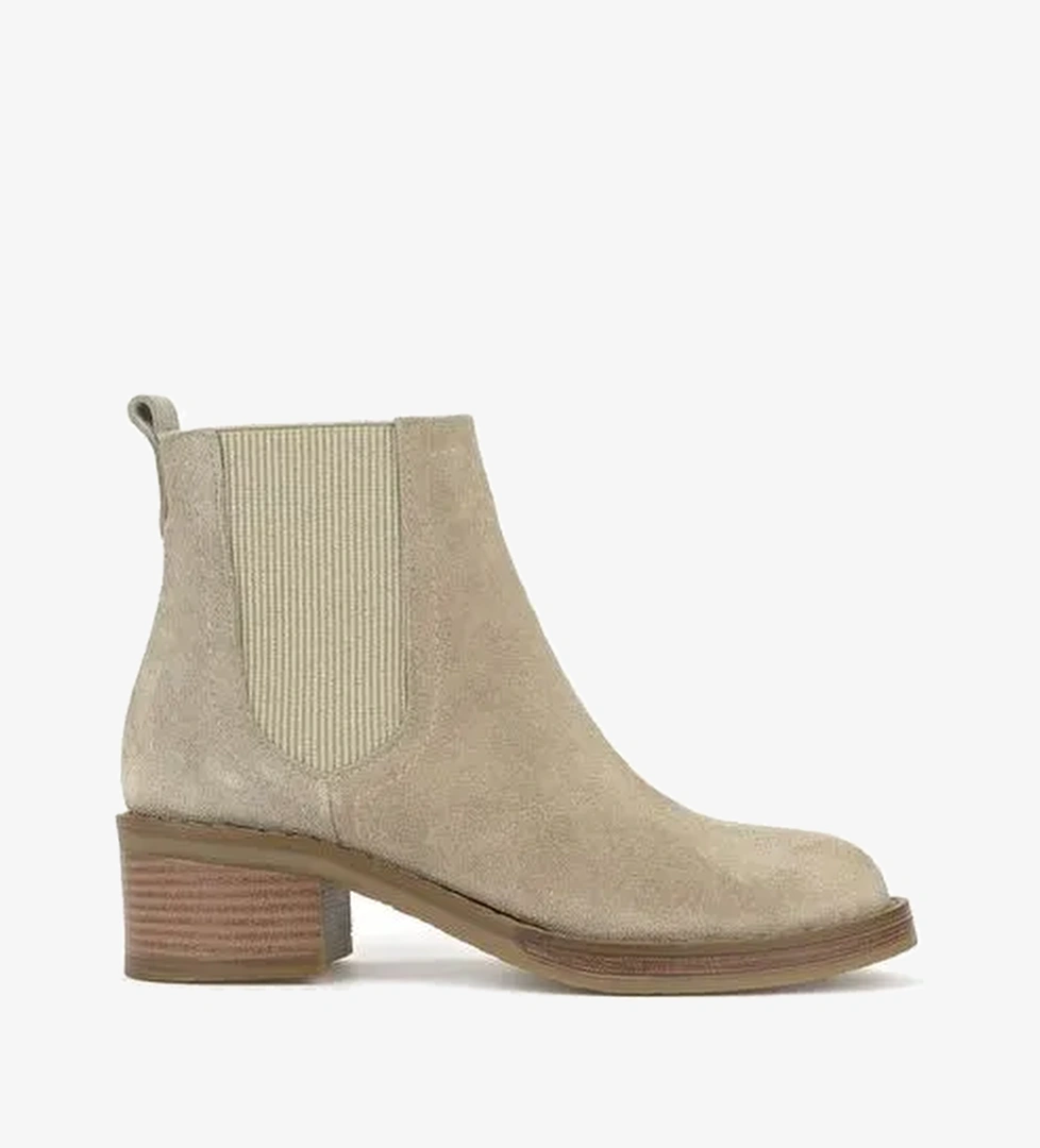 Ziya, Kadın Hakiki Deri Bot 1531020Z2325 Bej - Görsel 1