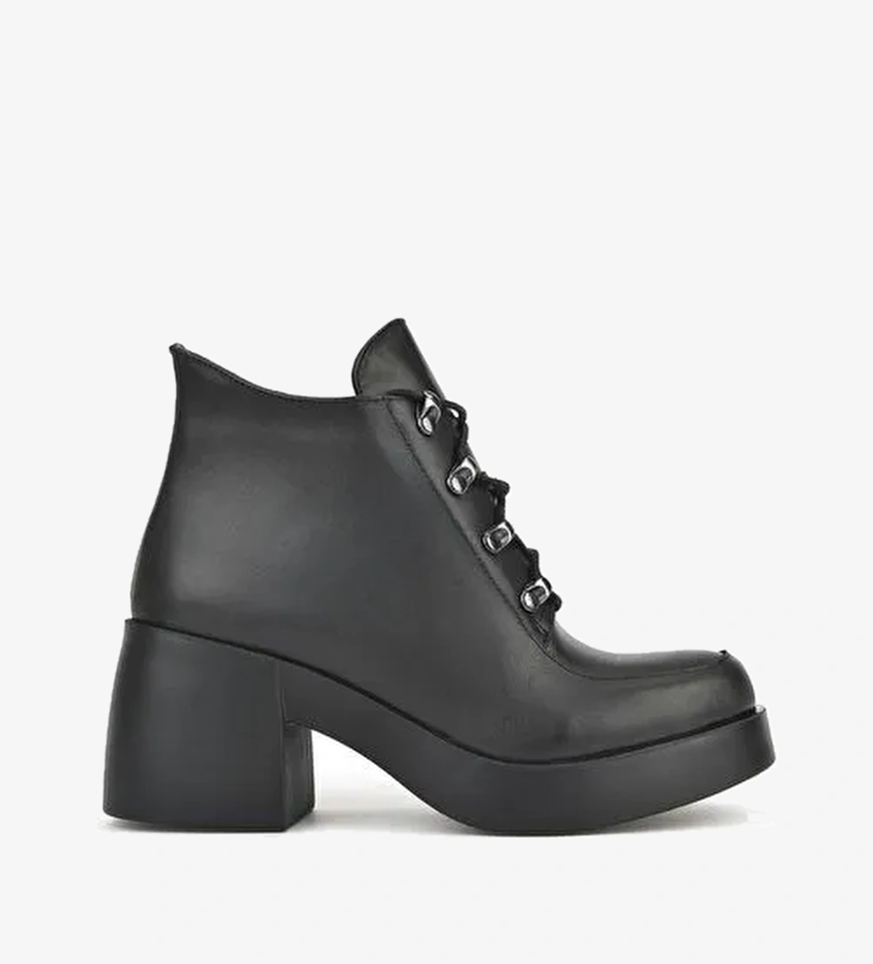 Ziya, Kadın Hakiki Deri Bot 1531050Z26105354K Siyah - Görsel 1