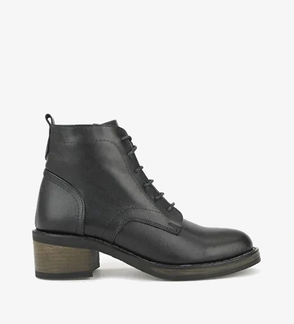 Ziya, Kadın Hakiki Deri Bot 1531020Z2327 Siyah - Görsel 1