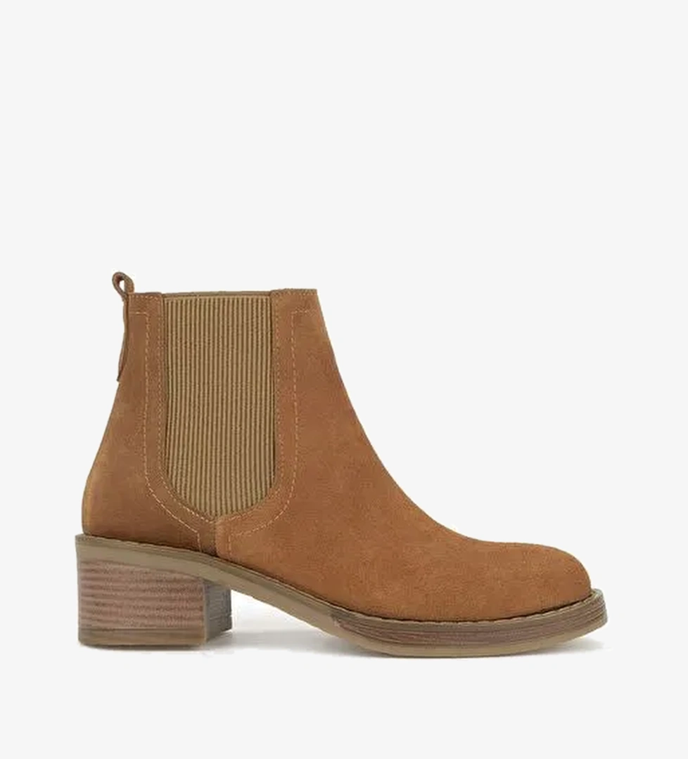 Ziya, Kadın Hakiki Deri Bot 1531020Z2325 Taba - Görsel 1