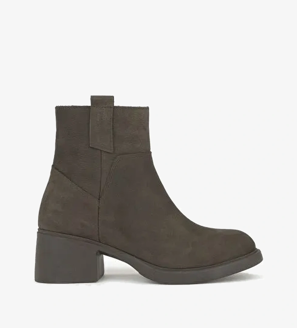 Ziya, Kadın Hakiki Deri Bot 153359Z623 Kahve - Görsel 1