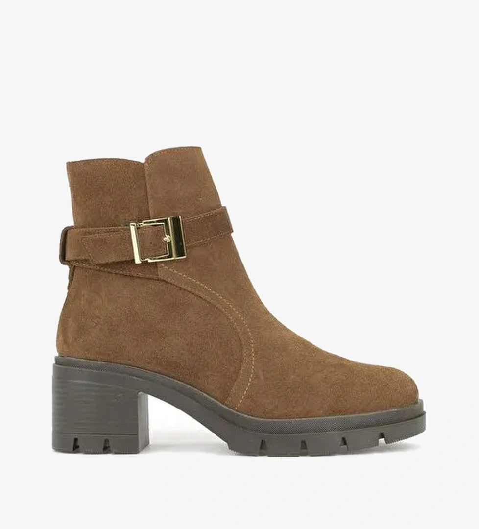 Ziya, Kadın Hakiki Deri Bot 1531022Z76942 Tütün - Görsel 1