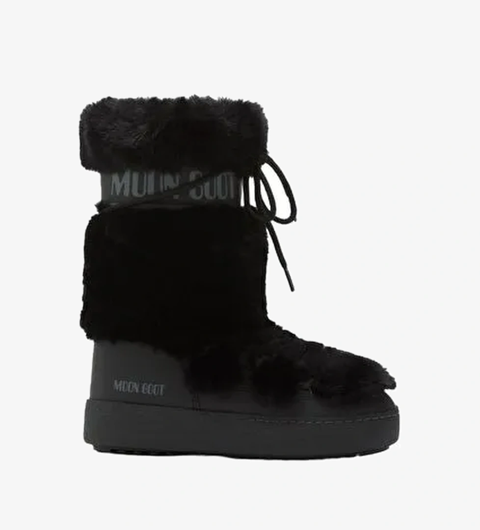 Kadın Bot 80D2450210-N001 Moon Boot Ltrack Faux Fur High WP Black - Görsel 1