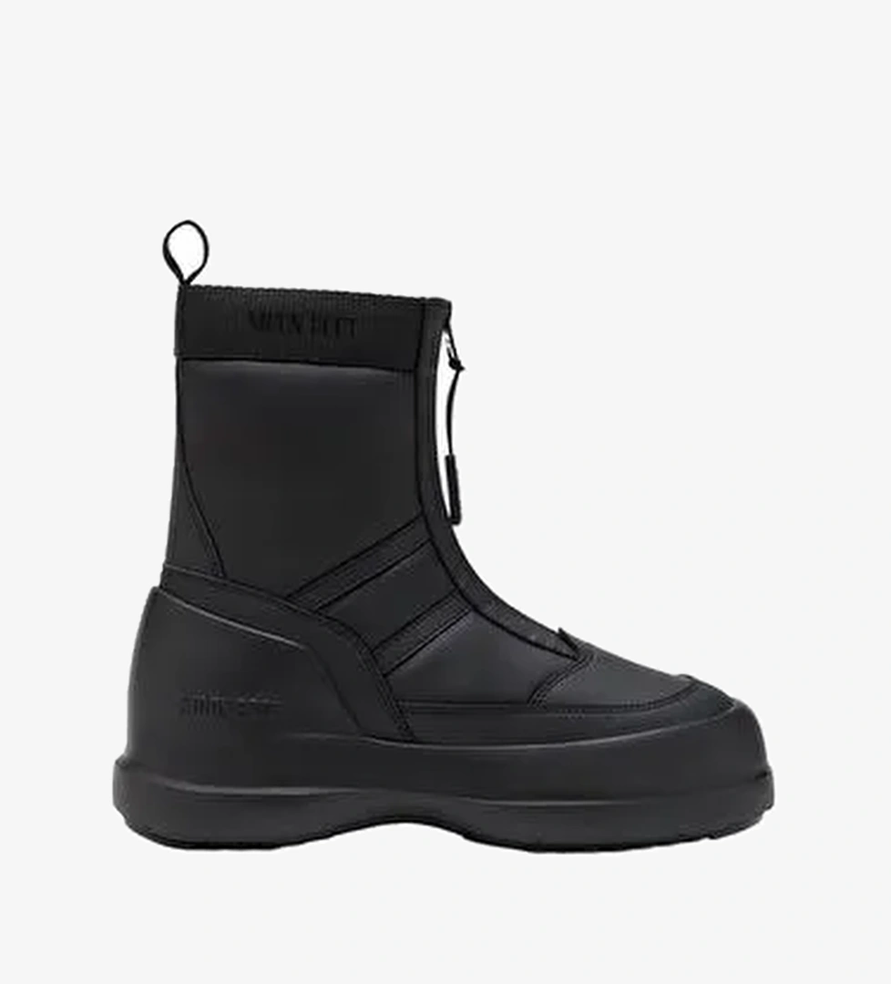 Kadın Bot (Kar) 80D2480010-N001 Moon Boot LUNA Zip Boot Black - Görsel 1