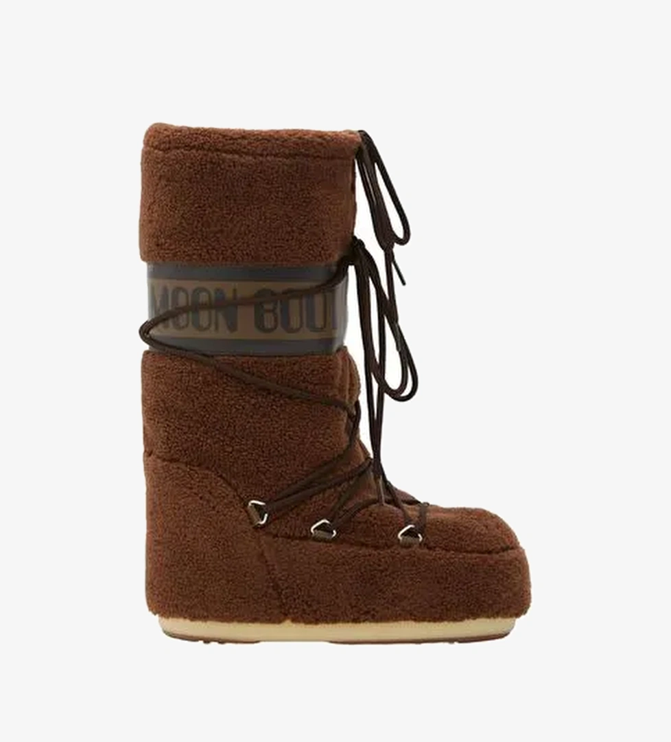 Kadın Bot (Kar) 80D1403080-M004 Moon Boot Icon Fleece Brown - Görsel 1