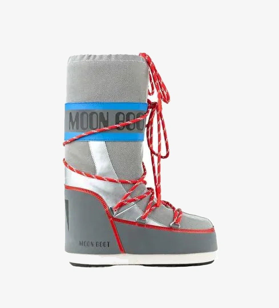 Kadın Bot 80D1403030-HF04 Moon Boot Icon Space Racing Silver/Blue/Red - Görsel 1