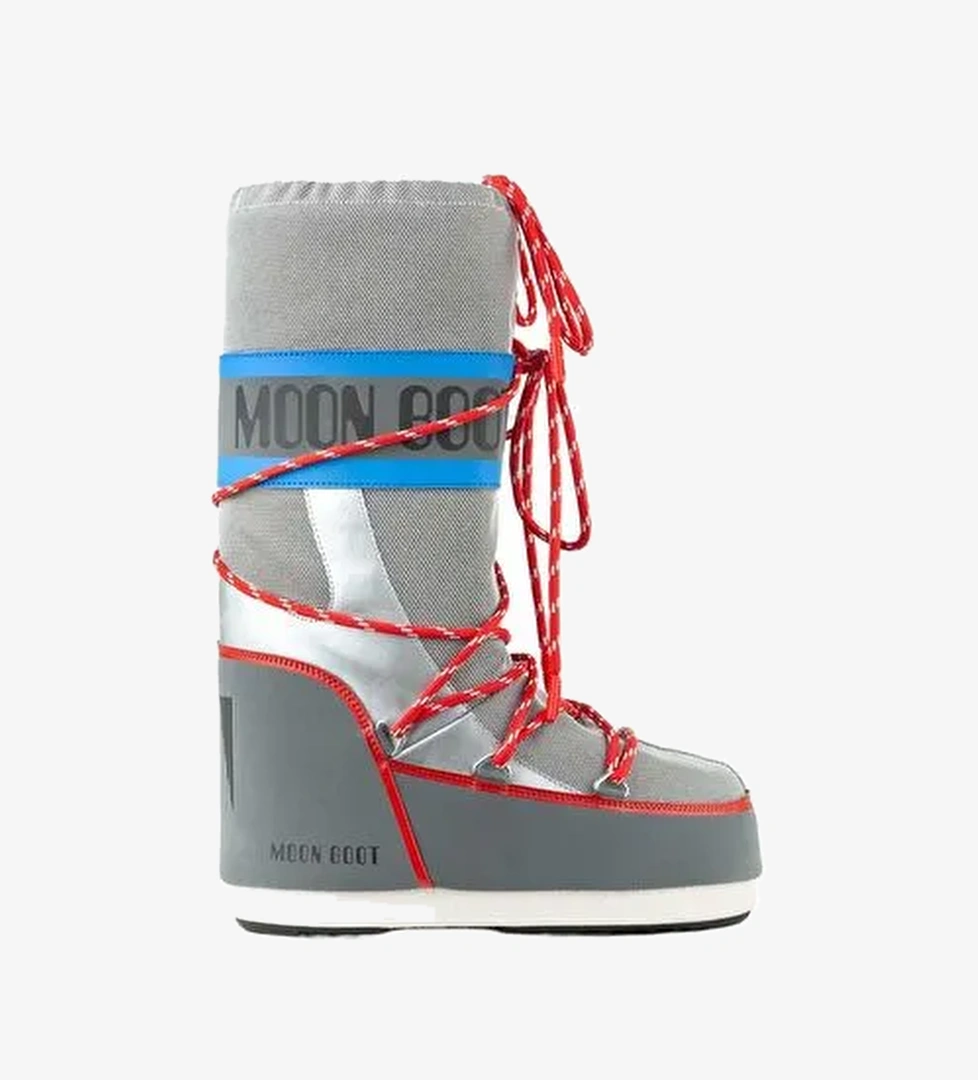 Kız Çocuk Bot 80D1403030-HF04 Moon Boot Icon Space Racing Silver/Blue/Red (23-34) - Görsel 1