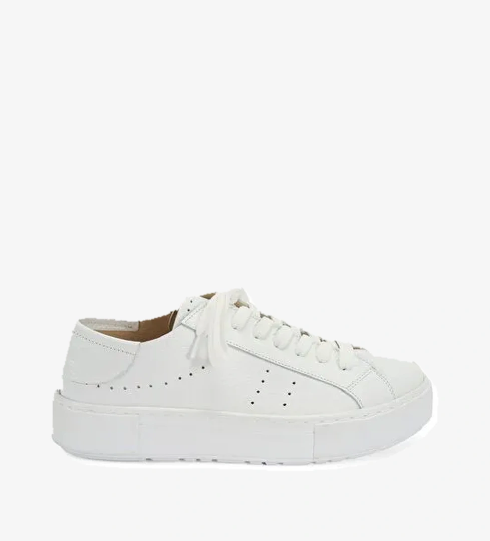 Kadın Beyaz Deri Spor Ayakkabı - Görsel 1