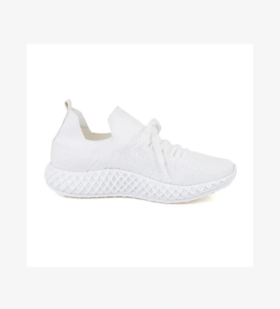 Kadın Beyaz Spor Ayakkabı - Görsel 1