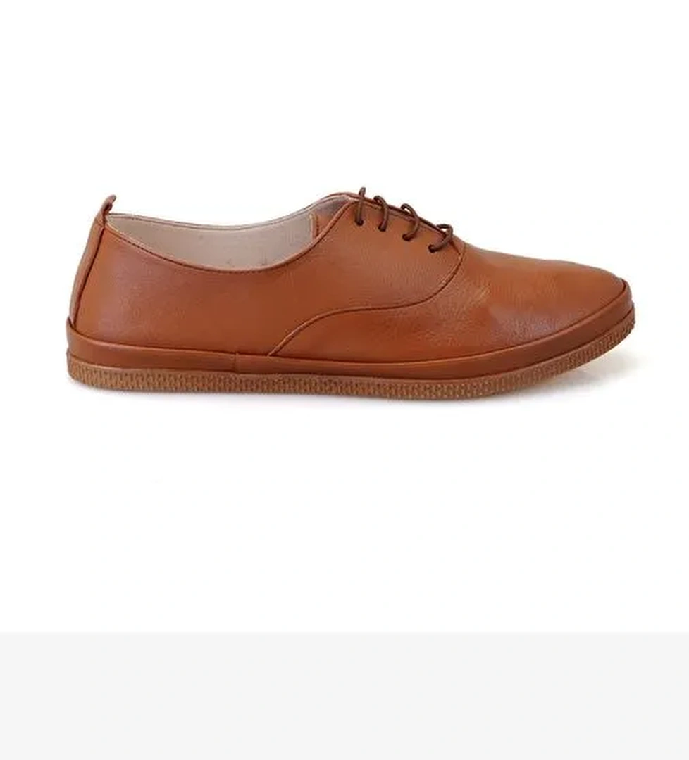 Kadın Taba Deri DesaComfort Günlük Ayakkabı - Görsel 1