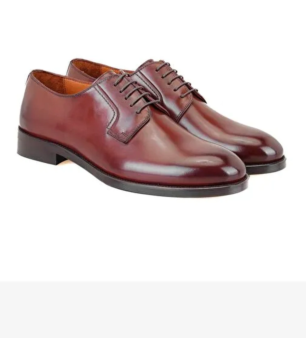 Grant Kahve Erkek Deri Klasik Ayakkabı - Görsel 1