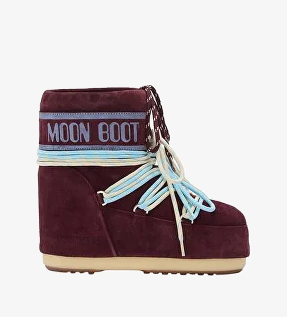 Kadın Bot 80D1409670 Moon Boot Icon Low Suede Laces (36-41) - Görsel 1