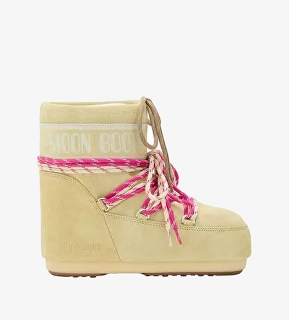 Kadın Bot 80D1409670 Moon Boot Icon Low Suede Laces (36-41) - Görsel 1