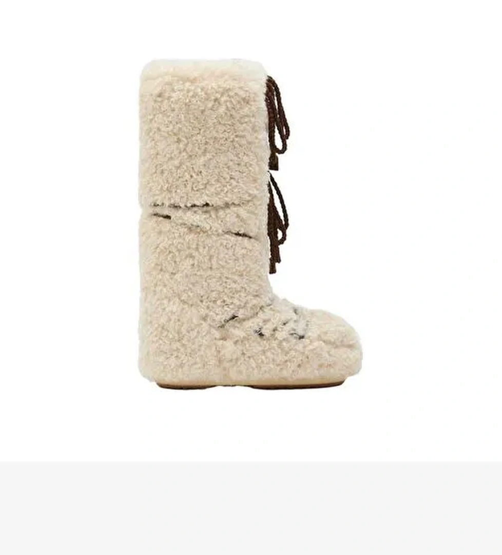 Kadın Bot 80D1403070 Moon Boot Icon Curly Extra (35-41) - Görsel 1