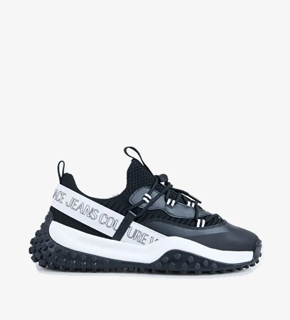 Versace Jeans Couture Siyah Erkek Sneaker FONDO HYBER DIS. SN2 - Görsel 1