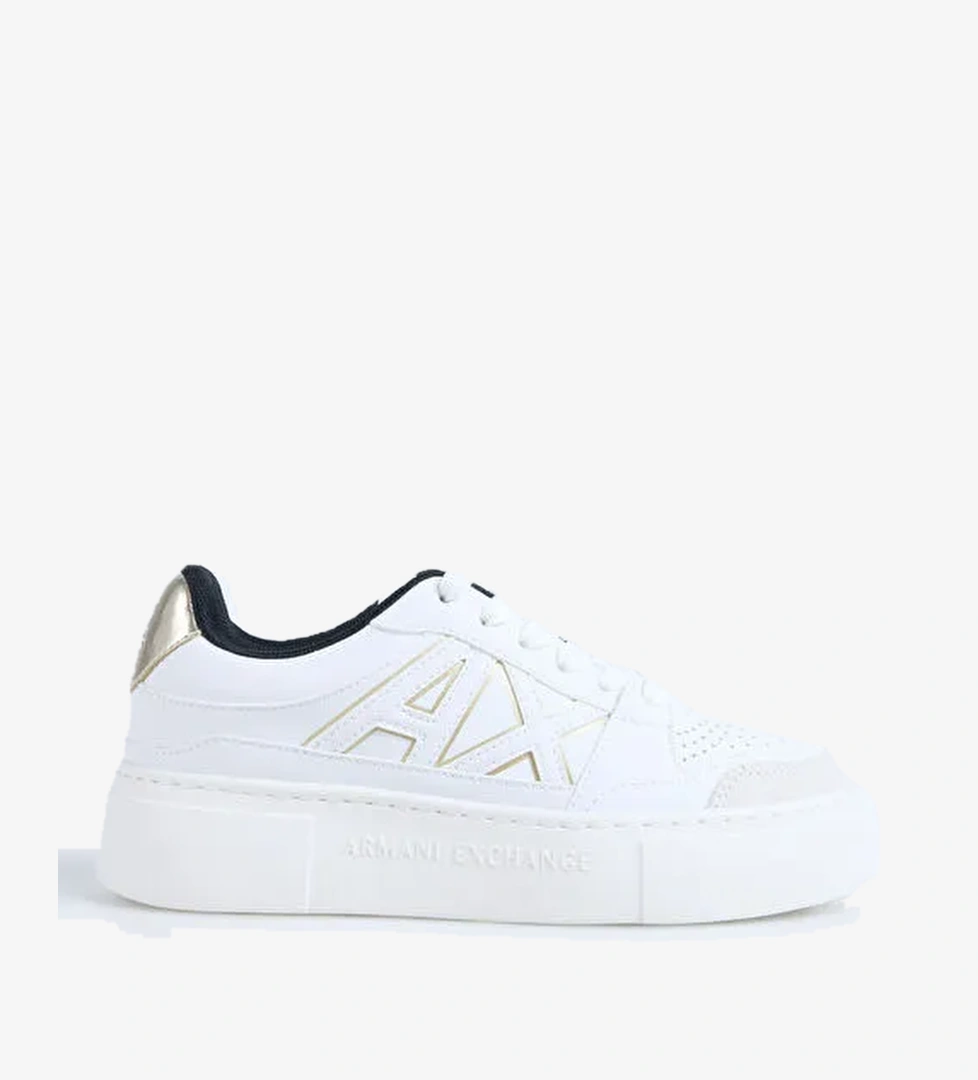 Armani Exchange Armani Exchange Beyaz Siyah Kadın Sneaker Xdx147xv830 model görseli