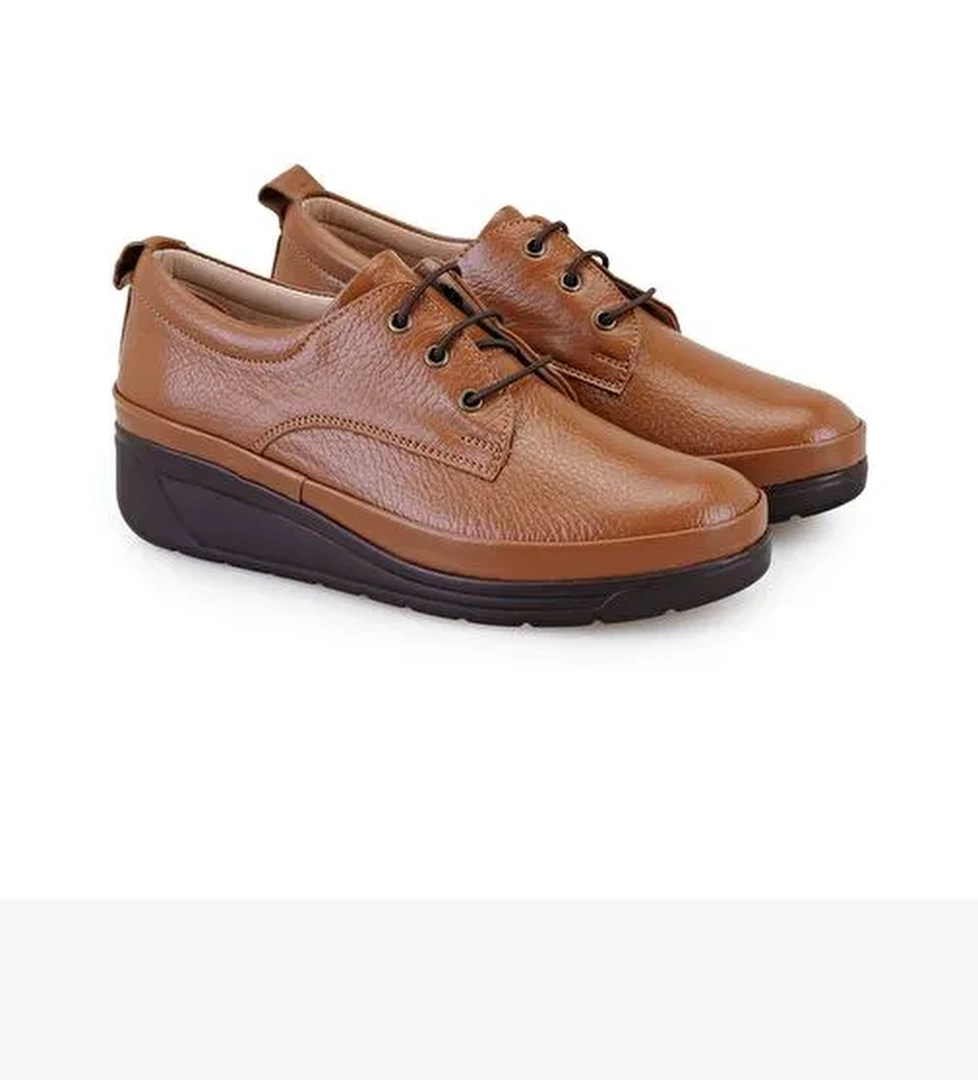 Kadın Taba DesaComfort Deri Günlük Ayakkabı - Görsel 1