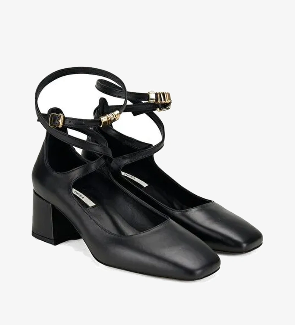 Kadın Siyah Klasik Ayakkabı - Görsel 1