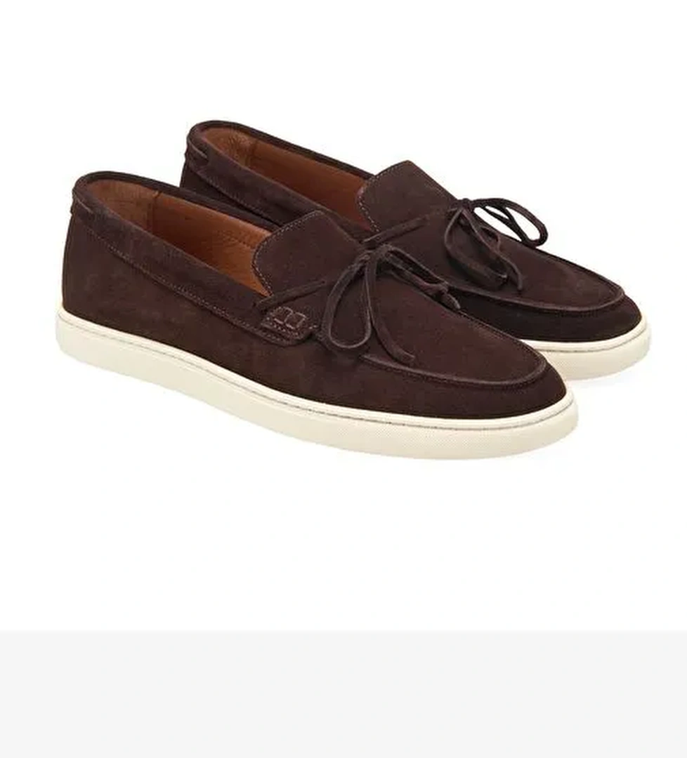 Tironan Kahve Erkek Süet Günlük Ayakkabı - Görsel 1