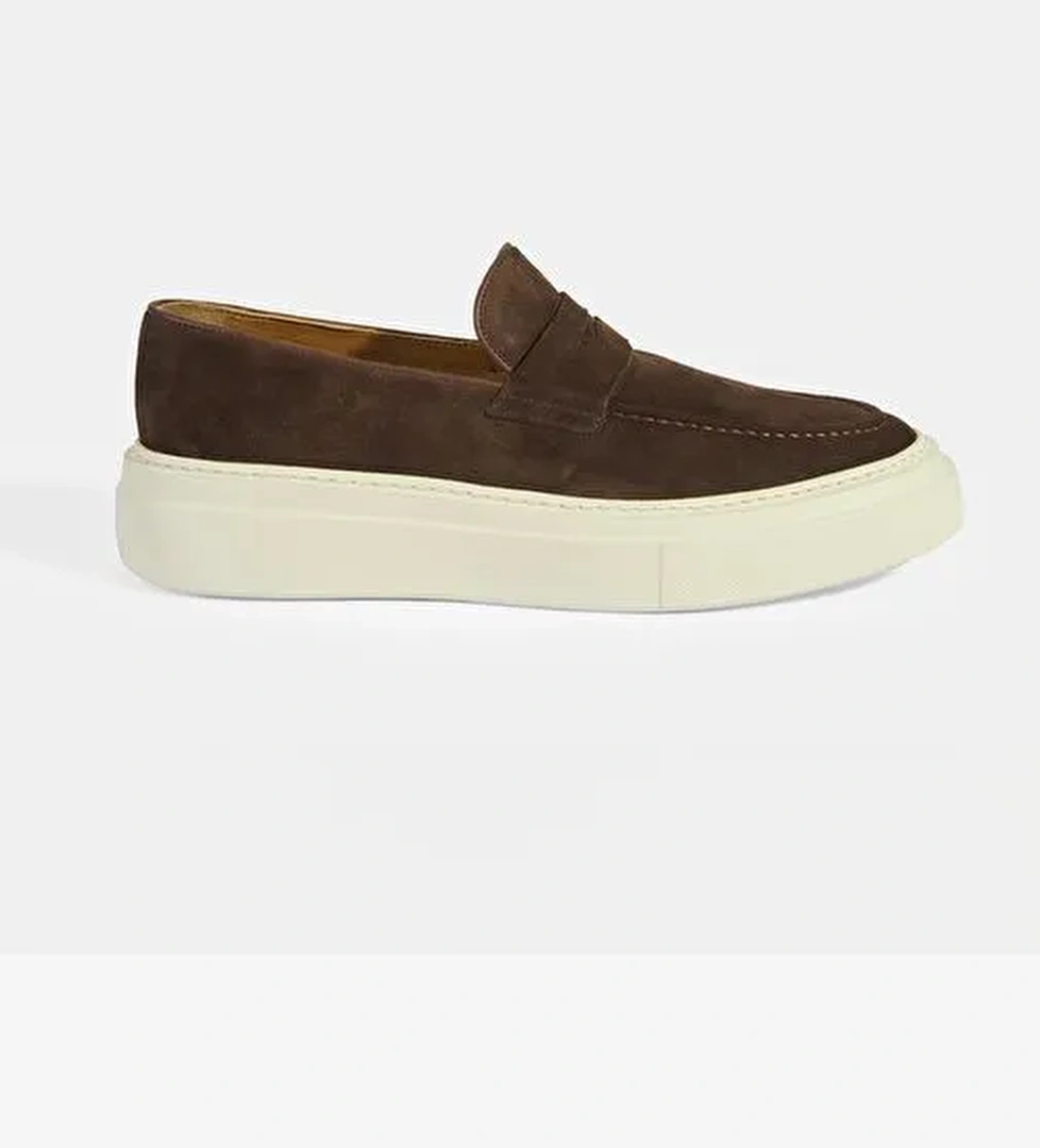 Dorissa Kahve Erkek Süet Günlük Ayakkabı - Görsel 1