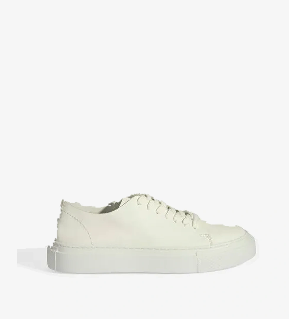 Denissy Beyaz Erkek Deri Günlük Ayakkabı - Görsel 1