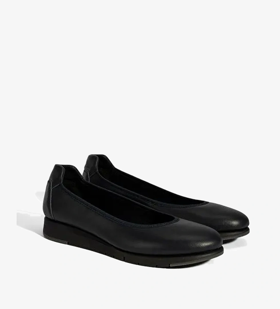 Kadın Lacivert DesaComfort Deri Günlük Ayakkabı - Görsel 1