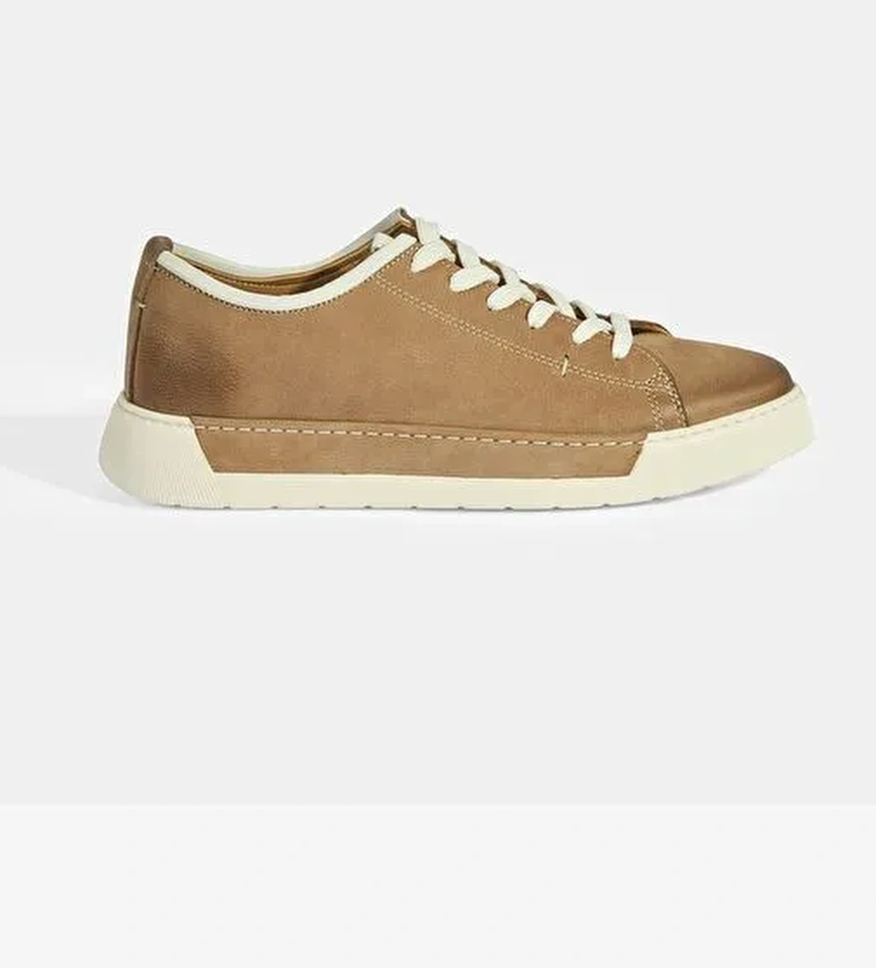 Triyo Vizon Erkek Bağcıklı Deri Günlük Ayakkabı - Görsel 1