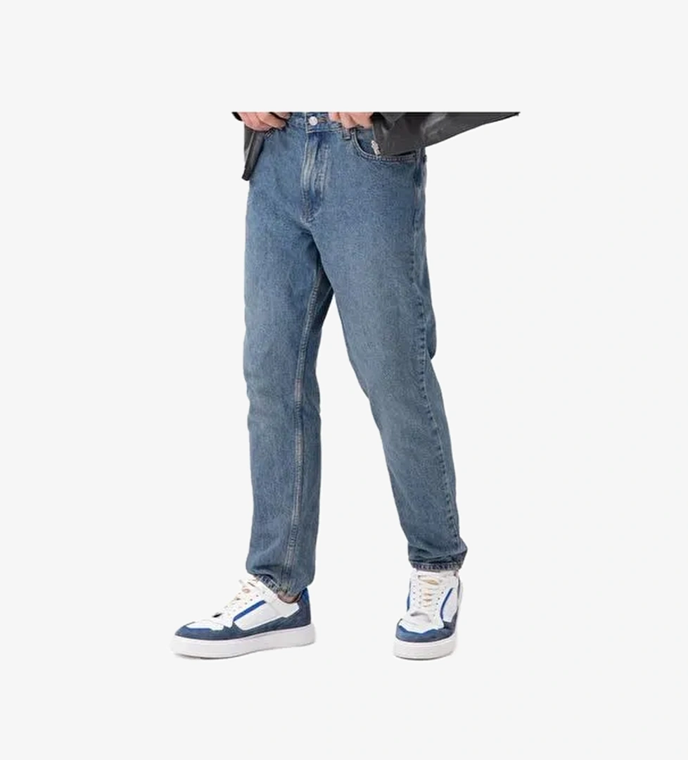 Dillon Beyaz Erkek Deri Spor Ayakkabı - Görsel 1