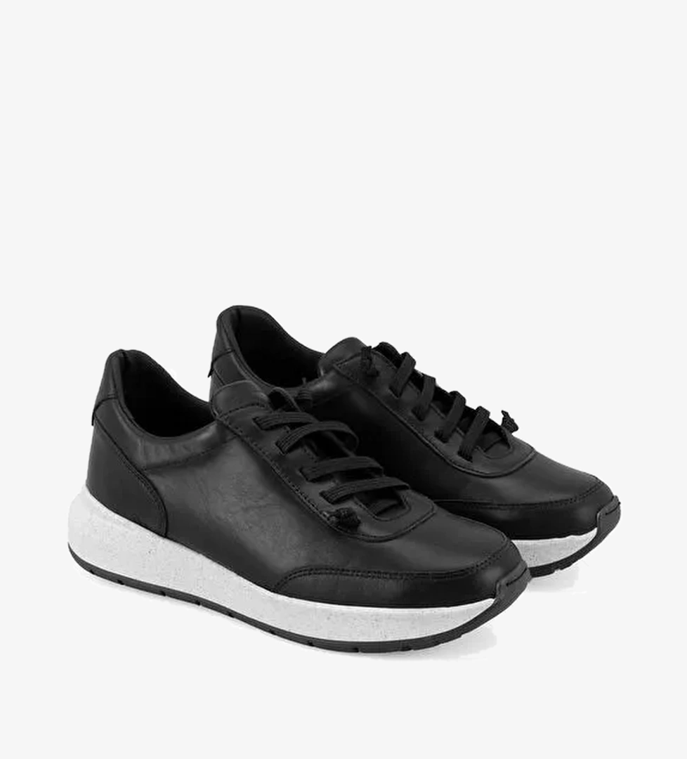 Desa Kadın Siyah DesaComfort Deri Spor Ayakkabı Sneaker | Boyner Siyah - 1. görsel