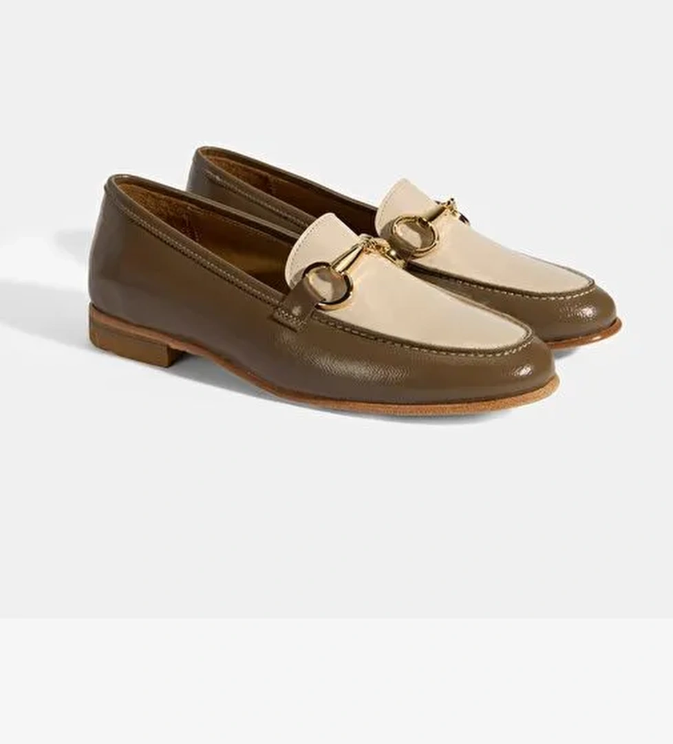 Desa Desa Vizon Kadın Metal Aksesuarlı Slip-On Rugan Loafer | Boyner Vizon - 1. görsel