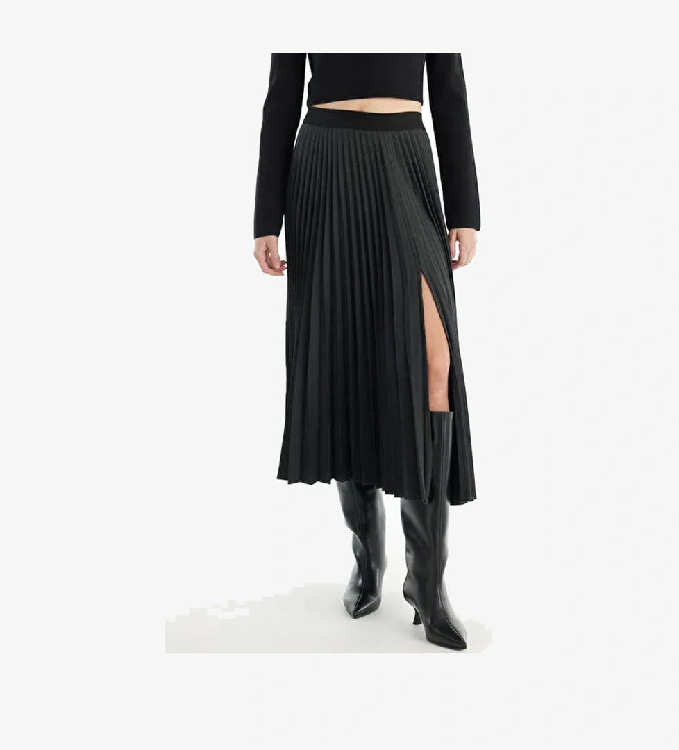 Ted Baker Siyah Kadın Deri Çizme 3971 - Görsel 1