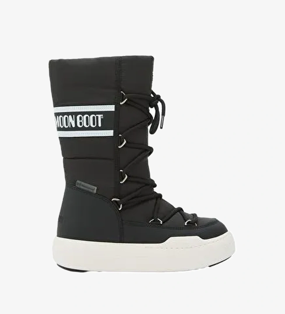 Kadın Bot (Kar) 80D3440130-N001 Moon Boot MB JR PARK TUBE LACE WP Black - Görsel 1